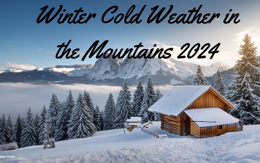 Winter Cold Weather in the Mountains 2024